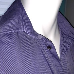 Blackberrys mens fine cotton purple shirt. Large